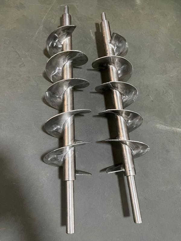 Rosca transportadora helicoidal inox