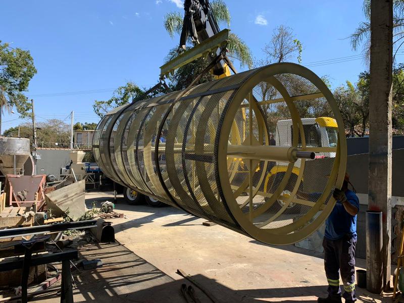 Transportador de rosca helicoidal